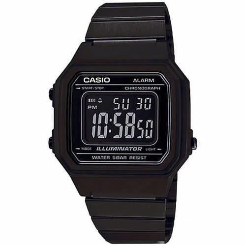 Casio Black Digital Watch, B650WB-1BDF