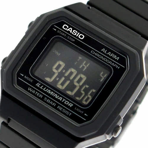 Casio Black Digital Watch, B650WB-1BDF