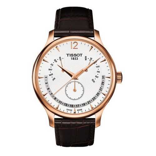 Tissot T-Classic Men Perpetual Calendar Quartz Watch T063.637.36.037.00