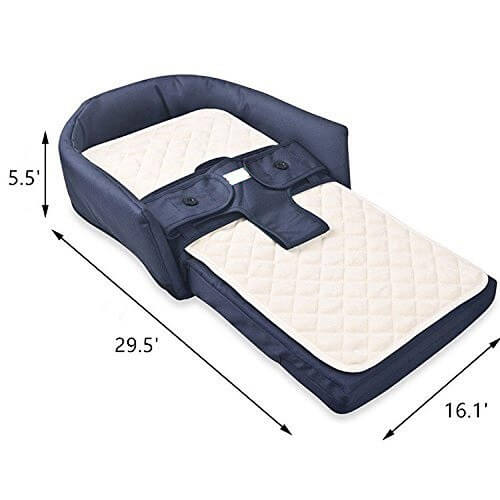 2 In 1 Multifunctional Baby Bed