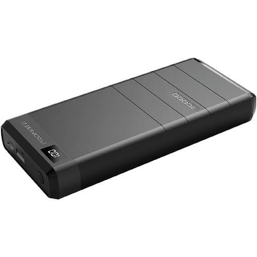 Promate USB-C Power Bank for Laptop, 30000mAh High Capacity