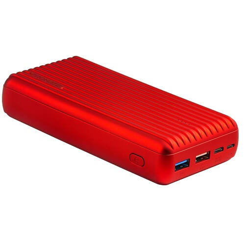  Promate 30000mAh Delivery Power Bank USB-C 18W Power Delivery, Titan-30