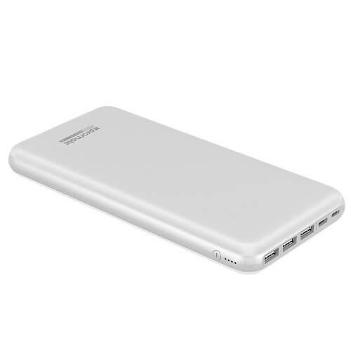 Promate 30,000mAh High-Capacity Smart Charger Power Bank, with Micro USB input and Light PowerTank-20