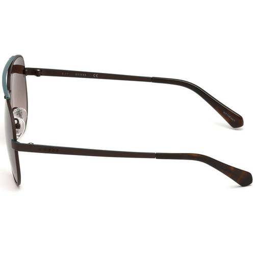 Guess GU6918 49F Sunglass For Men Matte Dark With Brown, Size 59