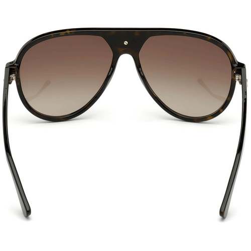 Guess GU6963 52F Sunglass For Men Dark Havana With Gradient Brown, Size 60