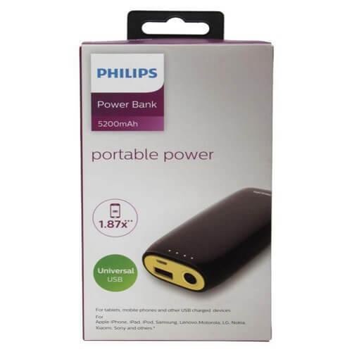 Philips 5200mah Power Bank Dlp5206