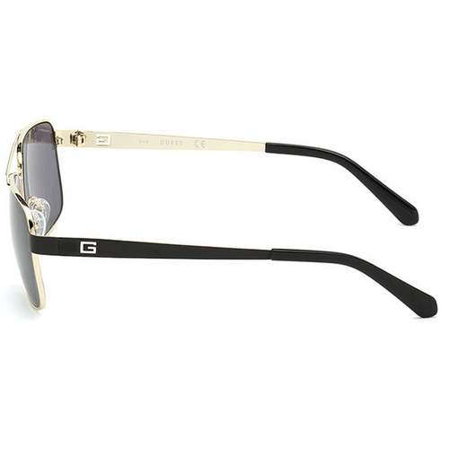 Guess Sunglass GU696832A58 SG Gold Smoke Metal for Men