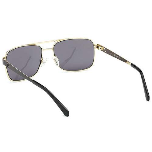 Guess Sunglass GU696832A58 SG Gold Smoke Metal for Men