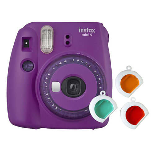 Fujifilm Instax Mini 9 Instant Camera, 60mm f/12.7 Lens