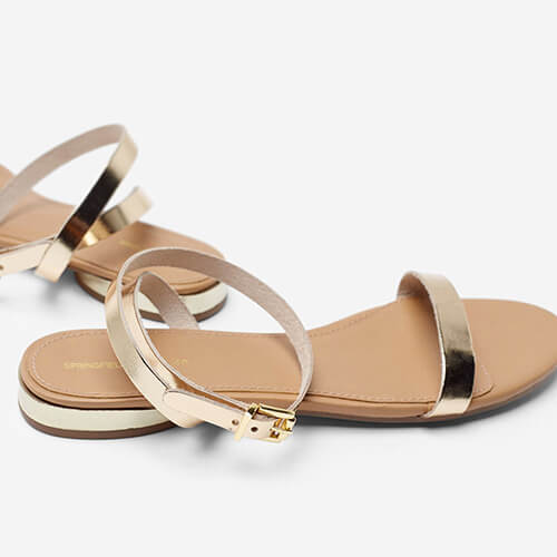 Springfield Womens Fancy Sandal Color Tan