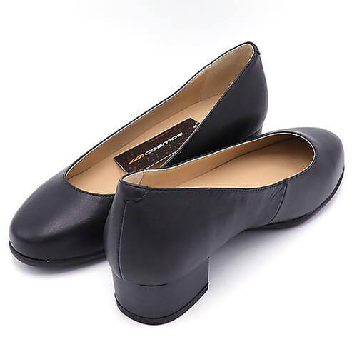 Cosmo Collection formal shoes for Women 2950, Gallic Black, Size 37, 10001, Cosmo