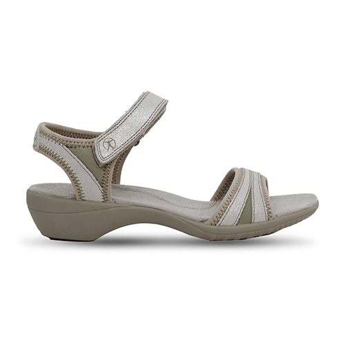 Hush Puppies Ladies Sandals Silver, HW05071-040 Size 37