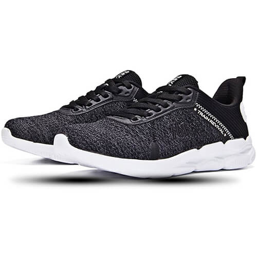 361 Degrees Womens New Mesh Surface Shock Absorption Comprehensive Training Casual Shoes Color Black; Size 37