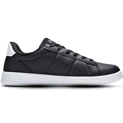 361 Degrees Skateboarding Women Synthetic Leather Sneakers Webbing Black; Size 38