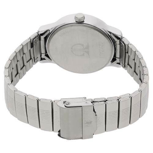 Titan Silver Stainless Steel Strap Analog Watch NM1580SM03