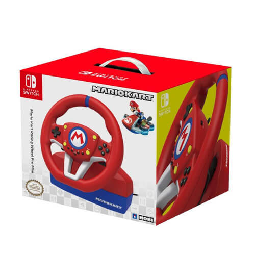 Nintendo Switch  Racing Wheel Pro Mini by HORI -Mario Kart,  Officially Licensed by Nintendo