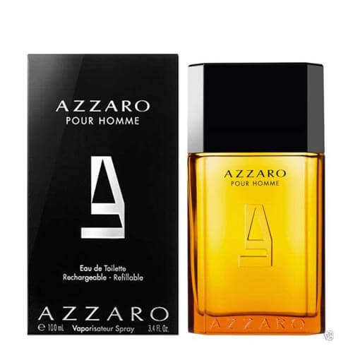  Azzaro Pour Homme Perfume Rechargeable - Refillable EDT Spray 100ml