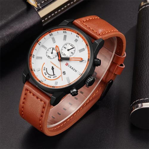  Curren M:8217 Analog Fashion, Business, Sport Wrist Watch For Men.