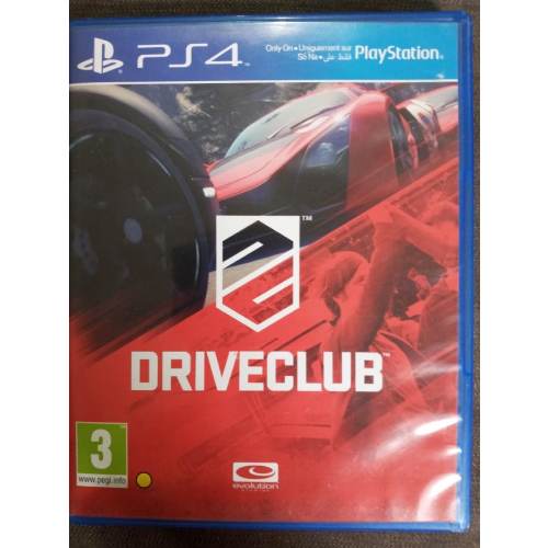 PS4: Drive Club CD Games