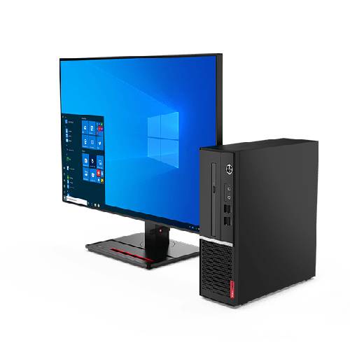 Lenovo v50 core i3  processor 4gb/ 1tb/ 21.5/ free dos + Monitor