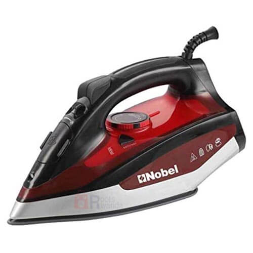 Nobel Steam High Water Tank and 2400W Iron - NSI27 (Non Stick Plate)