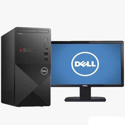 Dell Vostro 3888 Desktop Intel® Core™ i3-10100 10th Gen Processor 4GB RAM/1TB HDD/1.5-inch Screen size(BLACK)