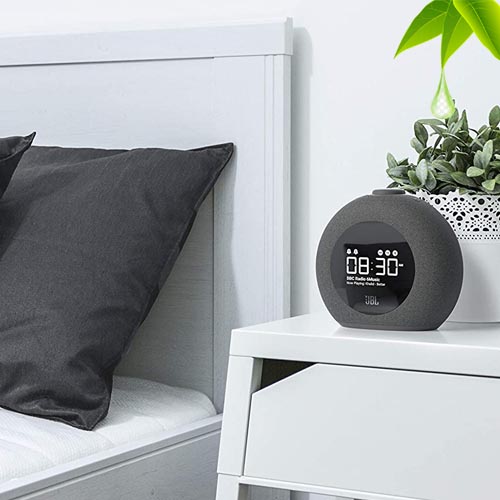 JBL Horizon 2 Bluetooth Speaker, Clock Radio  with DAB/DAB+/AM/FM radio, Black