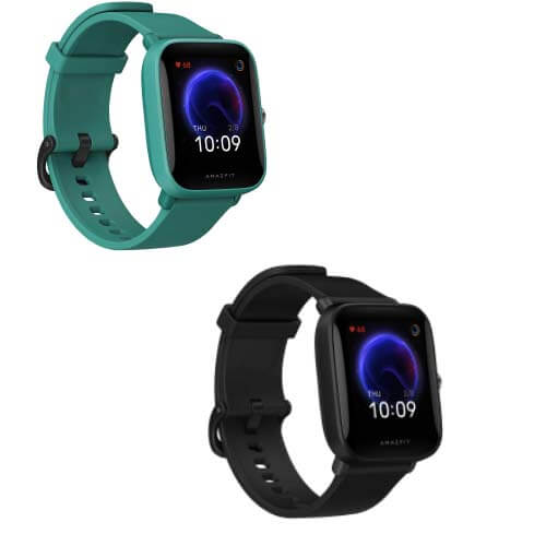 Amazfit Bip U Series 1.43-Inch Full Color IPS LCD; 5 ATM Water Resistance  W2017EU1N/ W2017EU2N (2 Colors Available Black;Green) 