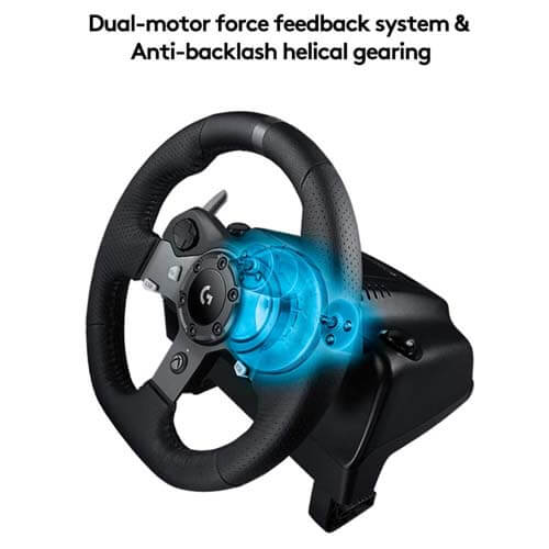 Logitech G920 Driving Force Racing Wheel and Floor Pedals For Xbox One/PC