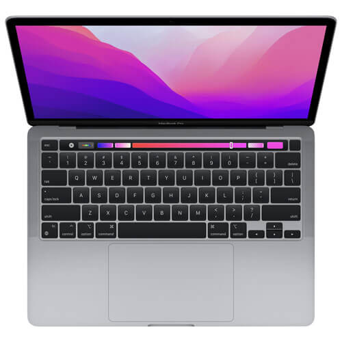 Apple MacBook Pro  M2 Processor- 2022 Modle  8 GB Ram - 256 SSD  13.3, Touch Bar