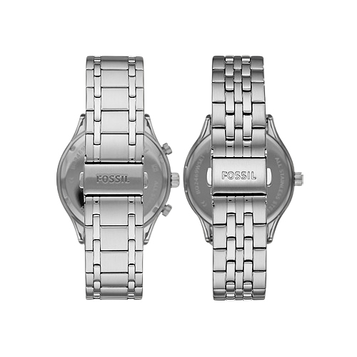 Fossil Fenmore Midsize Multifunction Stainless Steel Watch Set BQ2468SET