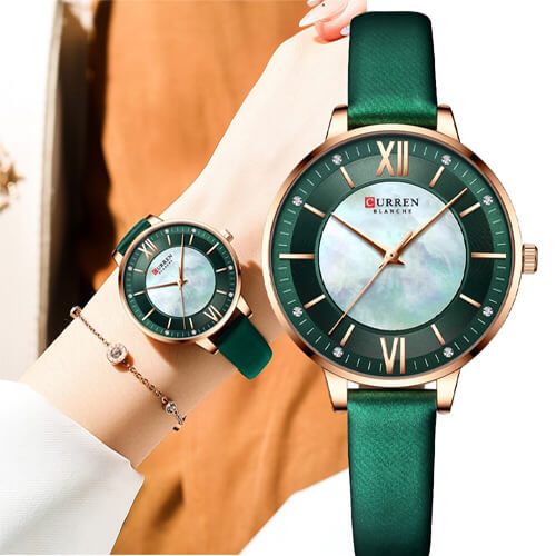 CURREN Women Quartz Watch 9080