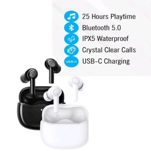 Anker soundcore Wireless Earbuds, Bluetooth 5.0 R100