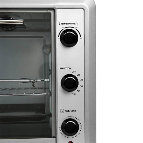 Super General stainless-steel Rotisserie-Grill, Convection Electric Oven SGEO-064-KRC