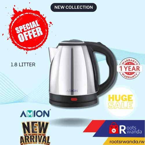 Amion 1.8 Liter Stainless Steel Electric Kettle | Model : 181LK (Promotion Sale Only)