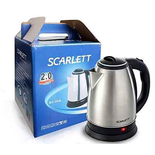 Scarlet 2.0Litres Stainless Steel Kettle