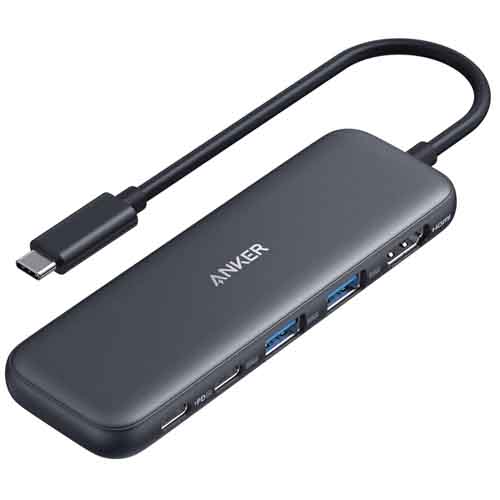 Anker 322 USB-C to USB-C HUB(5 in 1), 4K HDMI.xz