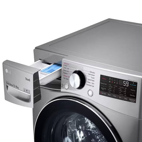 LG Front Load Washer Dryer, 15/8 KG F0L9DGP2S