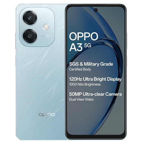 Oppo A3, 256GB/8GB RAM mobile phone