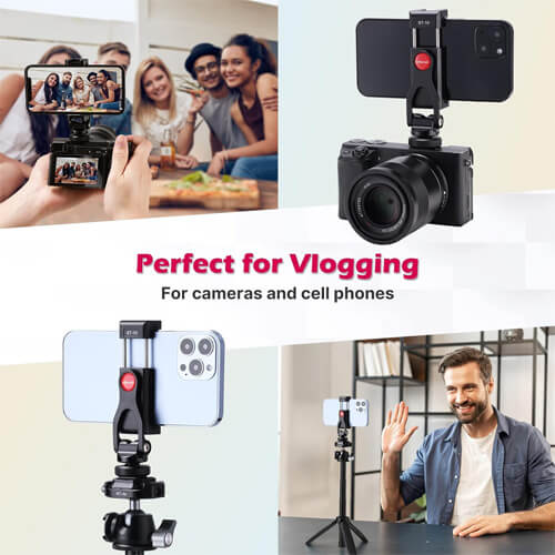 ULANZI Metal Phone Tripod Mount-Smartphone Holder ST-10