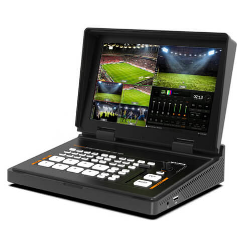 Avmatrix Shark S4 Plus Micro 4 Channel SDI and HDMI Live Stream Multi-Format Video Switcher Avmatrix Shark S4 Plus Micro 4 Channel SDI and HDMI Live Stream Multi-Format Video Switcher