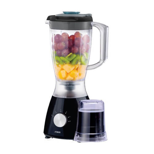 Mika 1.5L Blender-400W-2 in 1 with grinder MBLR302B