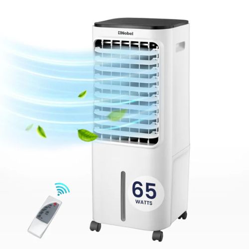 Nobel 12Litres Ionizer Left and Right Swing Air Cooler -3 Wind Speeds Cooling NAC40R