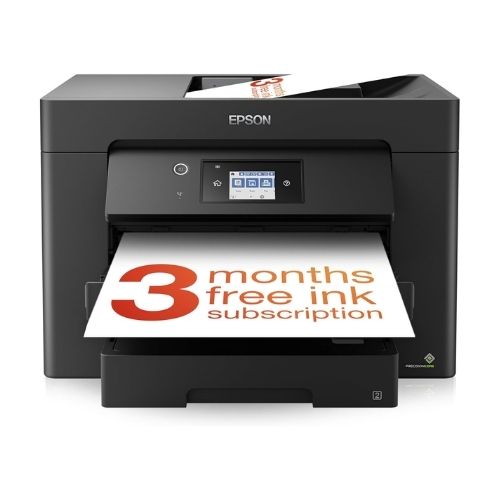 Epson WorkForce WF-7830DTWF  All-in-One Multifunction Colour Printer, Ink Tank A3 Wi-Fi Printer